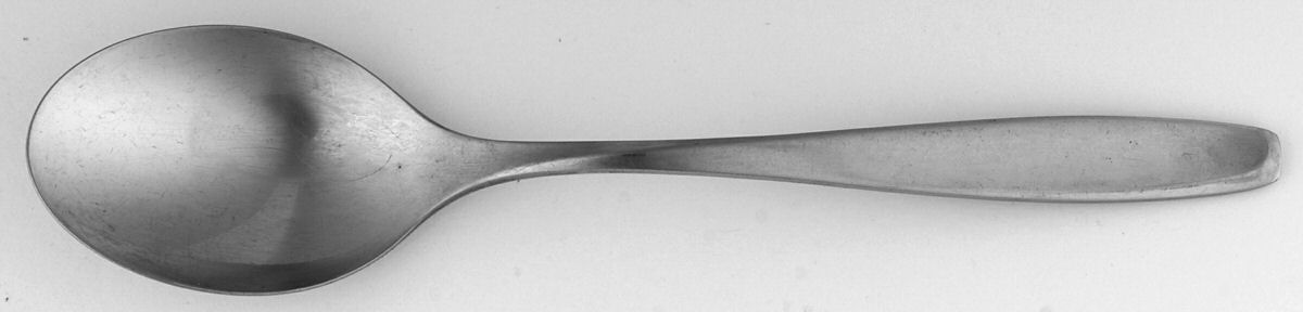 Hamburg (Stainless) Place/Oval Soup Spoon by WMF Flatware-1