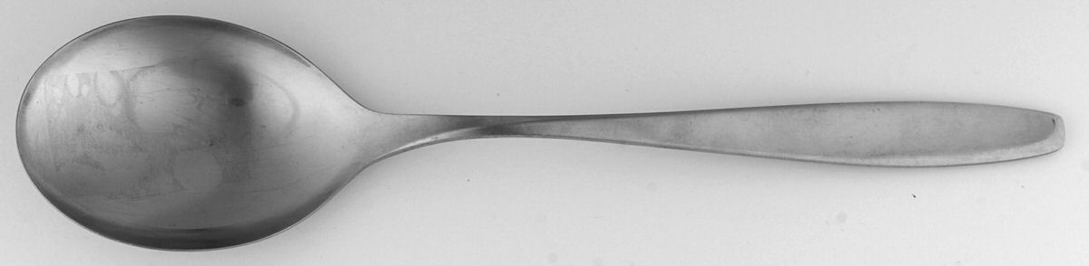 Hamburg (Stainless) Solid Serving Spoon by WMF Flatware-1