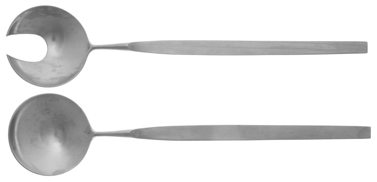 Harper (Stainless) (2 Pc) Solid Salad Set by WMF Flatware-1