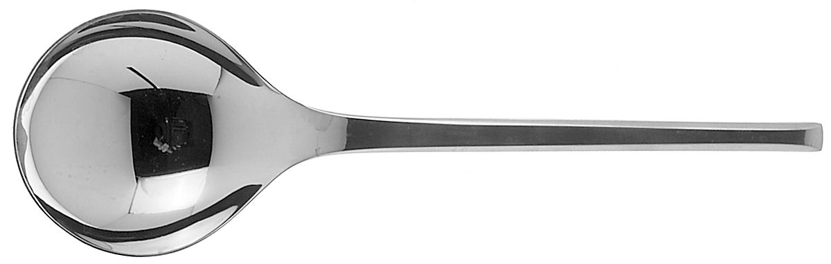 Helsinki (Stainless) Solid Smooth Casserole Spoon by WMF Flatware-1