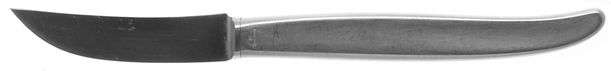 Laurel-Stockholm (Stainless, Newer, Satin) Individual Fruit Knife with Stainless Blade by WMF Flatware-1