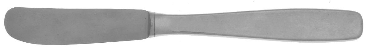 Line (Older, Germany, Stainless) Butter Spreader Hollow Hdl-Paddle/Stainless Blade by WMF Flatware-1