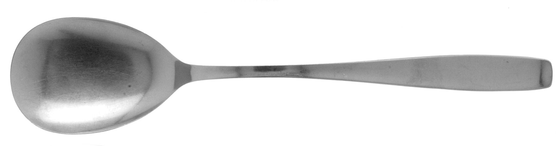 Line (Older, Germany, Stainless) Solid Salad Serving Spoon by WMF Flatware-1