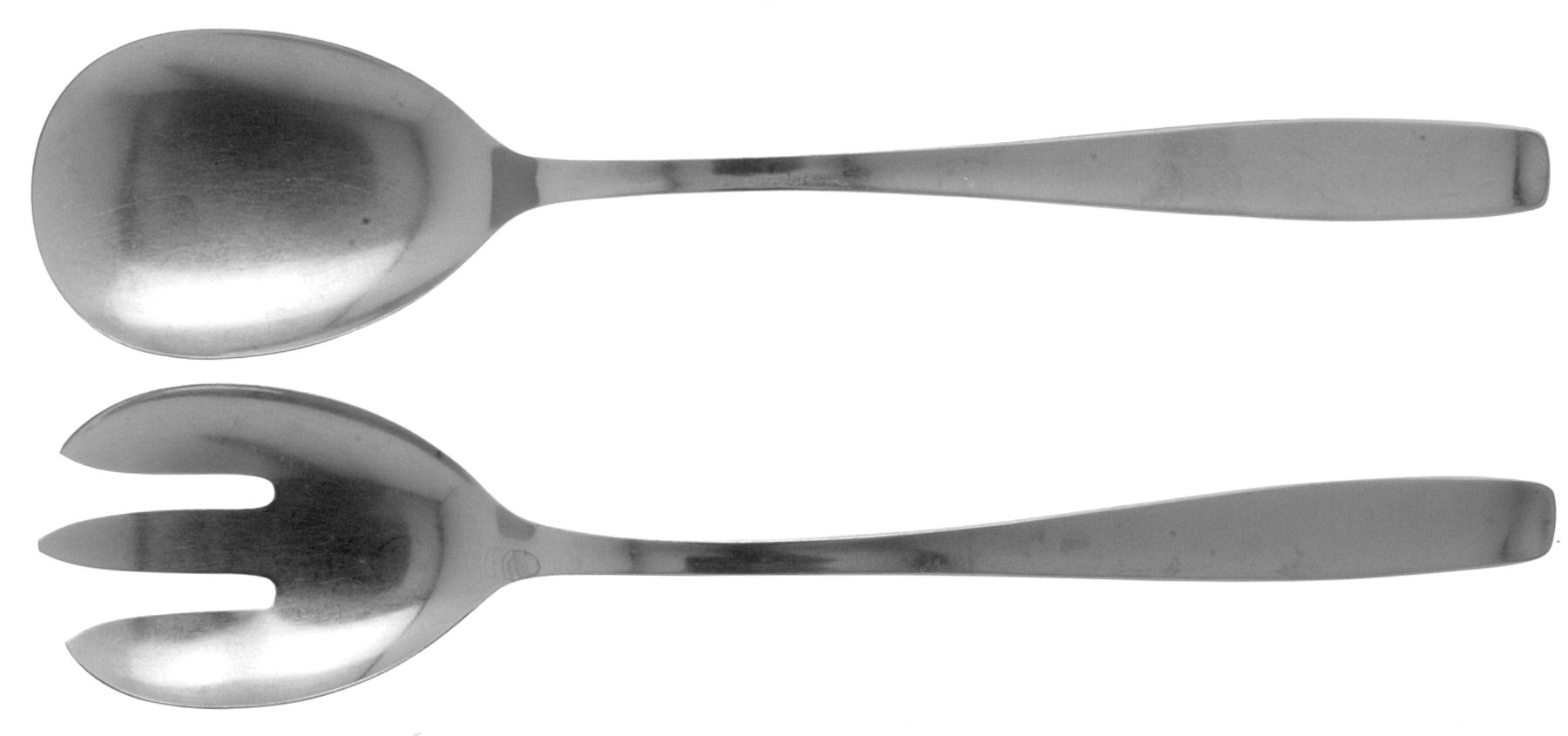 Line (Older, Germany, Stainless) (2 Pc) Solid Salad Set by WMF Flatware-1