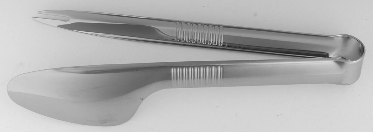 Manaos-Bistro (Stainless) Beef Serving Tongs by WMF Flatware-1
