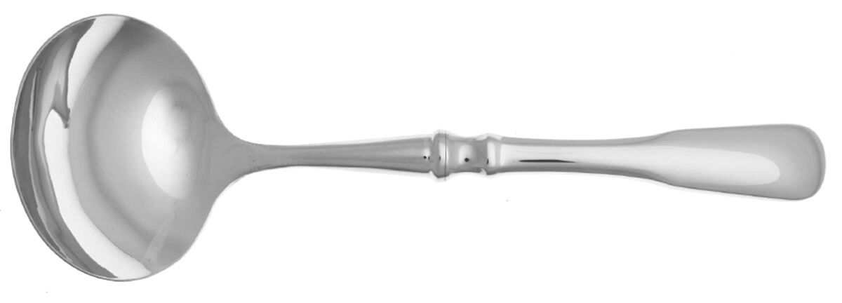 Marburg (Stainless) Gravy Ladle with No Spout Stainless Bowl HC by WMF Flatware-1