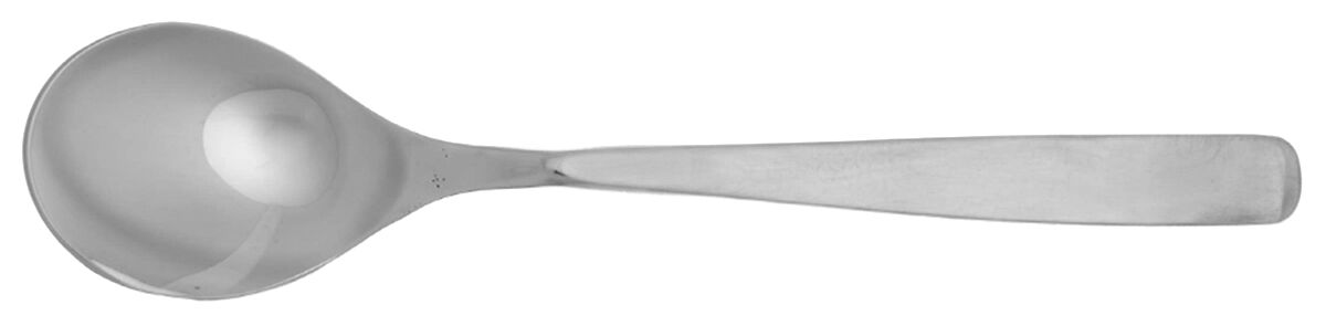 Nortica (Stainless) Round Bowl Soup Spoon (Cream Soup) HC by WMF Flatware-1