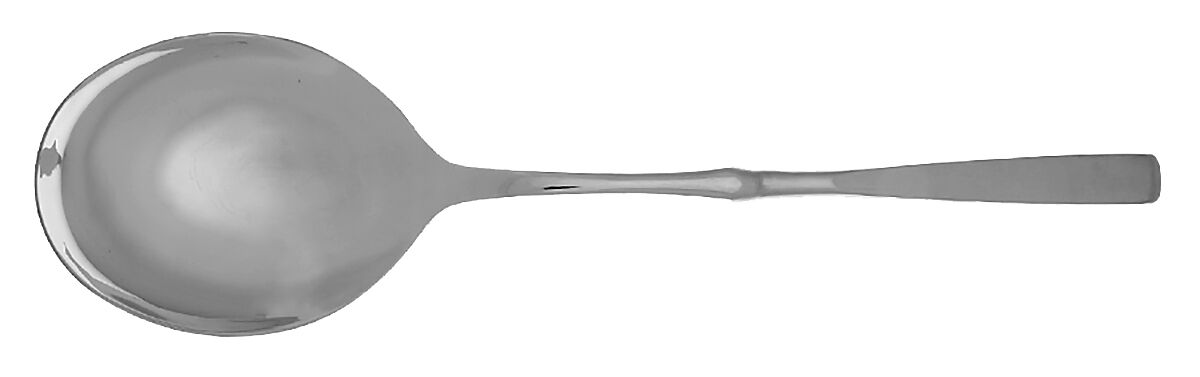 Nortica (Stainless) Casserole Spoon with Smooth Stainless Bowl HC by WMF Flatware-1
