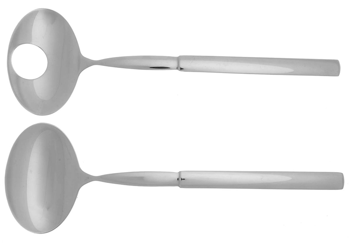 Park Avenue (Stainless) (2 Pc) Solid Salad Set by WMF Flatware-1