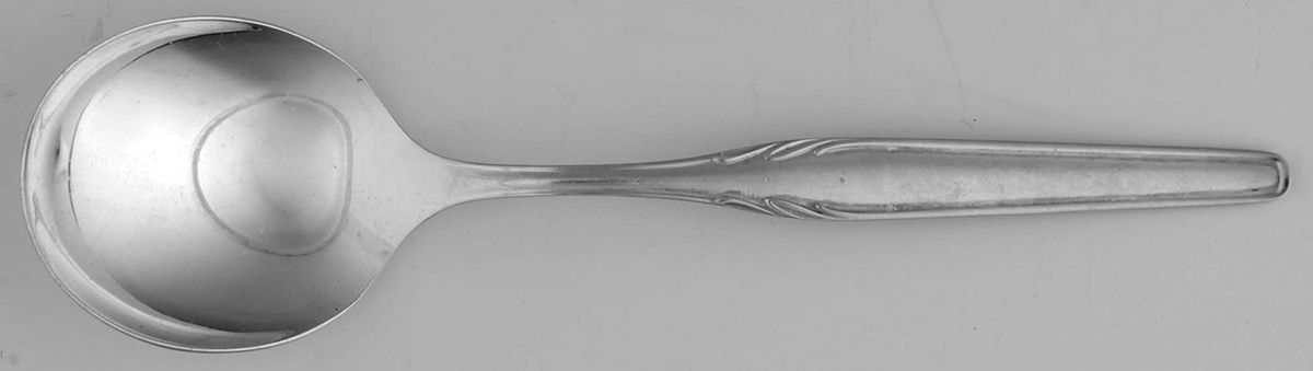 Paris (Silverplate) Round Bowl Soup Spoon (Cream Soup) by WMF Flatware-1