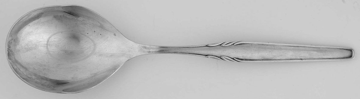 Paris (Silverplate) Solid Smooth Casserole Spoon by WMF Flatware-1