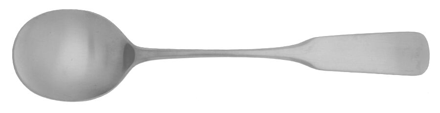 Pilgrim (Older, Germany, Stainless) Round Bowl Soup Spoon (Cream Soup) HC by WMF Flatware-1