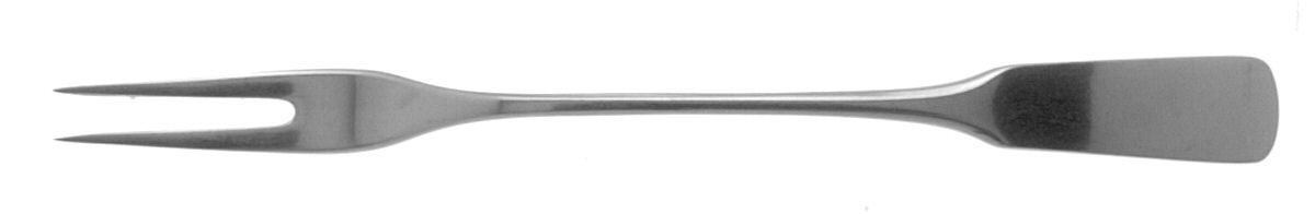 Pilgrim (Older, Germany, Stainless) Small Solid Cold Meat Serving Fork by WMF Flatware-1
