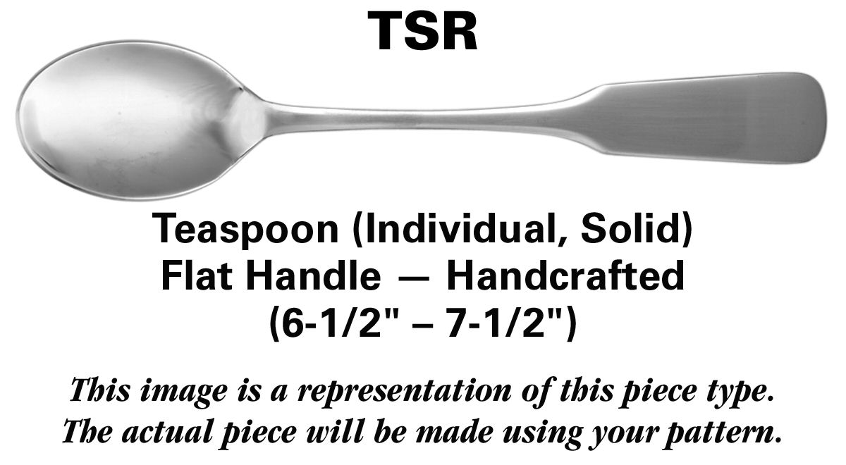 Pilgrim (Older, Germany, Stainless) Teaspoon Solid Individual HC by WMF Flatware-1