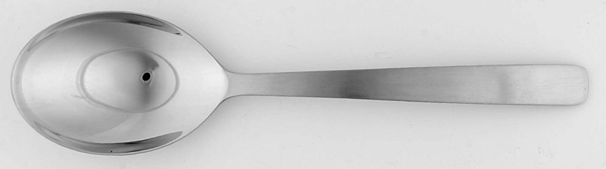 Ponte (Stainless) Solid Salad Serving Spoon by WMF Flatware-1