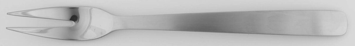 Ponte (Stainless) Small Solid Cold Meat Serving Fork by WMF Flatware-1