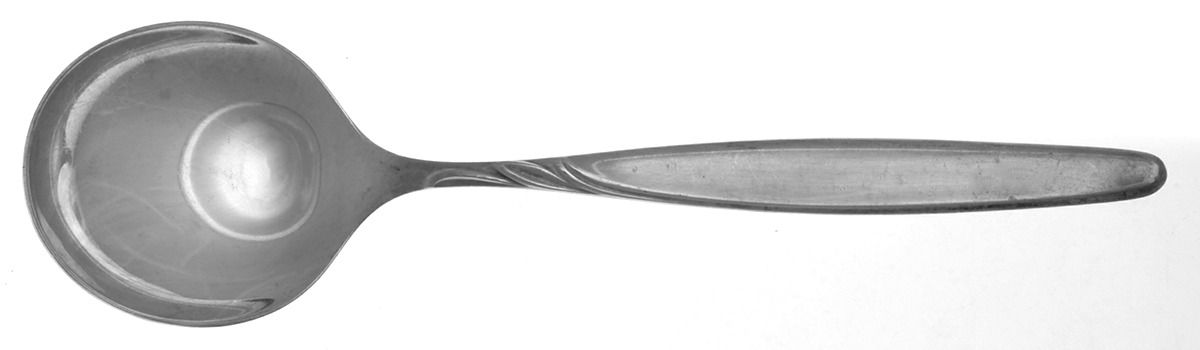 Rom (Silverplate) Round Bowl Soup Spoon (Cream Soup) by WMF Flatware-1