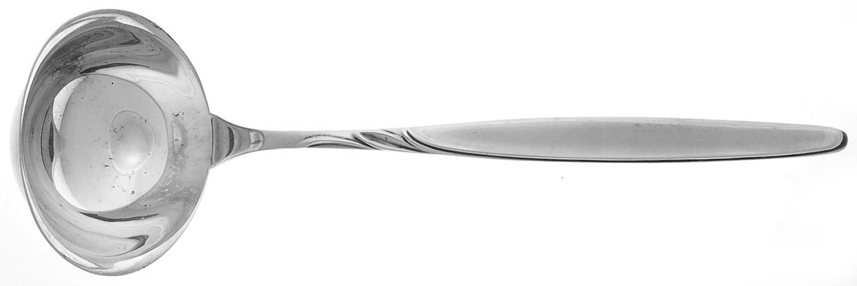 Rom (Silverplate) Solid Soup Ladle by WMF Flatware-1