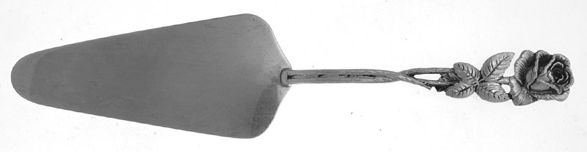 Rose (Sterling) Cake Server, Solid Piece by WMF Flatware-1
