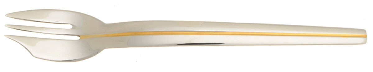 Rue Royale-Gold (Stainless) Cocktail/Seafood Fork by WMF Flatware-1
