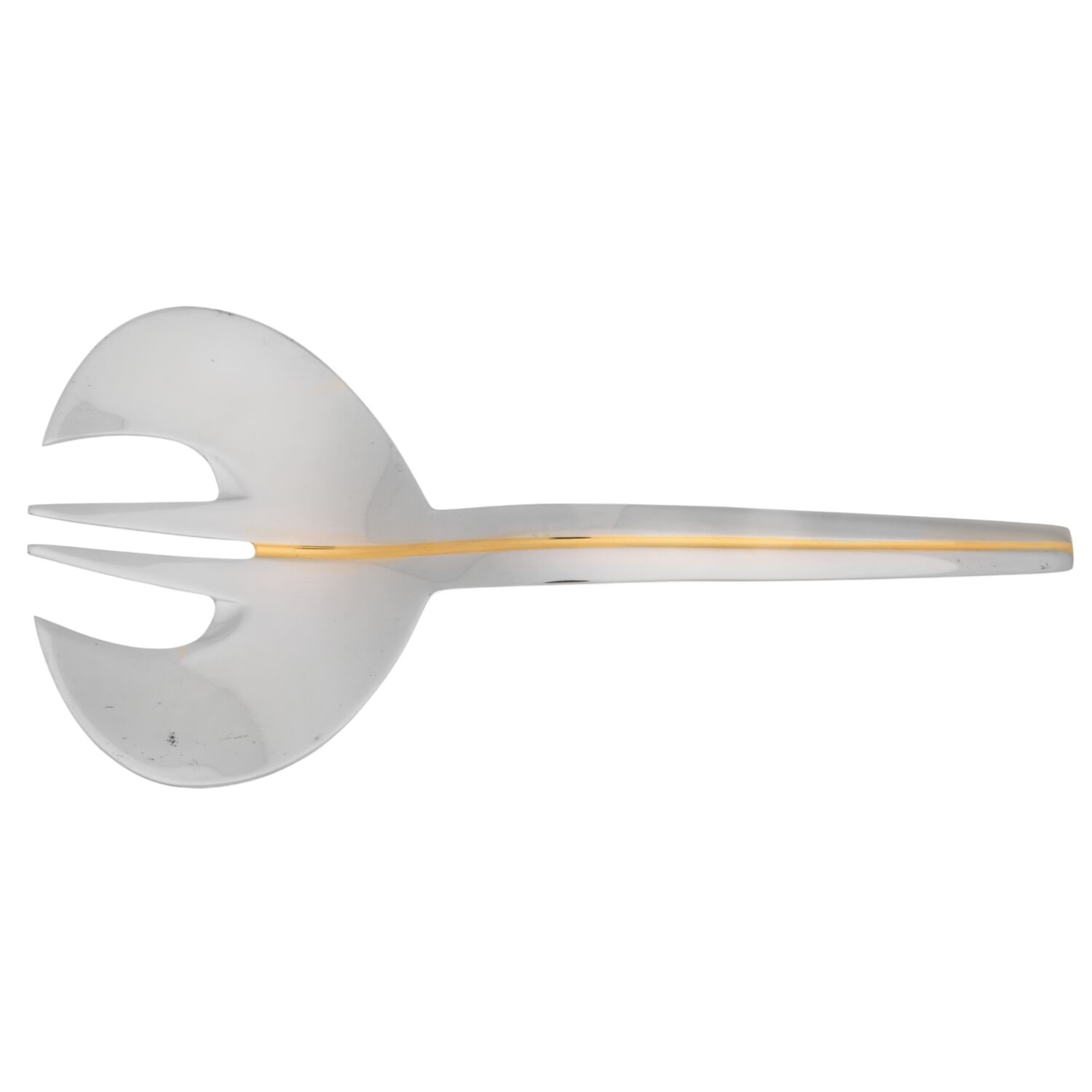 Rue Royale-Gold (Stainless) Large Solid Fish Serving Fork by WMF Flatware-1