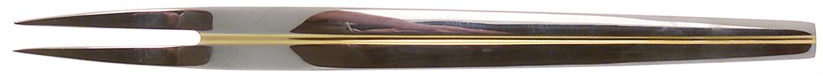 Rue Royale-Gold (Stainless) Small Solid Cold Meat Serving Fork by WMF Flatware-1