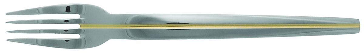 Rue Royale-Gold (Stainless) Fork by WMF Flatware-1