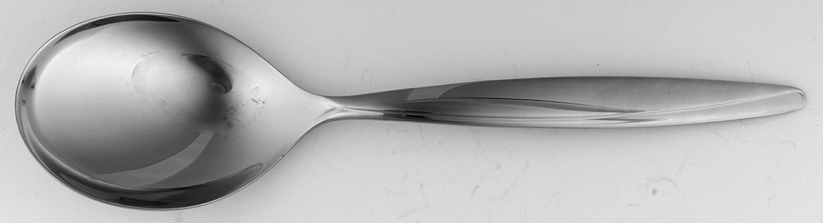 San Remo (Stainless) Solid Salad Serving Spoon by WMF Flatware-1