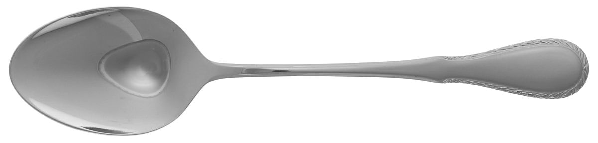 Serena (Stainless, Rope Edge) Place/Oval Soup Spoon by WMF Flatware-1
