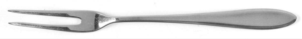 Shadowpoint (Stainless) Small Solid Cold Meat Serving Fork by WMF Flatware-1