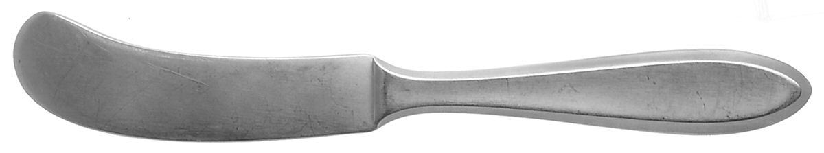 Shadowpoint (Stainless) Flat Handle Butter Spreader by WMF Flatware-1
