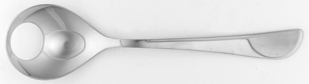 Solo (Stainless) Pierced Tablespoon (Serving Spoon) by WMF Flatware-1