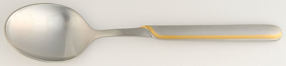 Stylar Gold (Stainless, Gold Accent) Teaspoon by WMF Flatware-1
