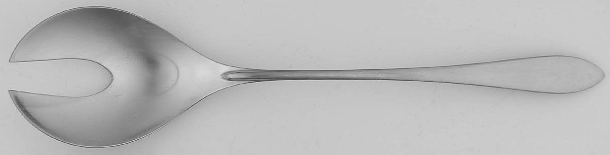 Stuart (Stainless, Pointed Tip) Solid Salad Serving Fork by WMF Flatware-1
