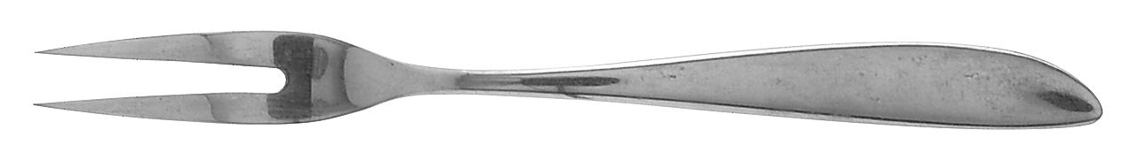 Wave (Stainless) Small Solid Cold Meat Serving Fork by WMF Flatware-1