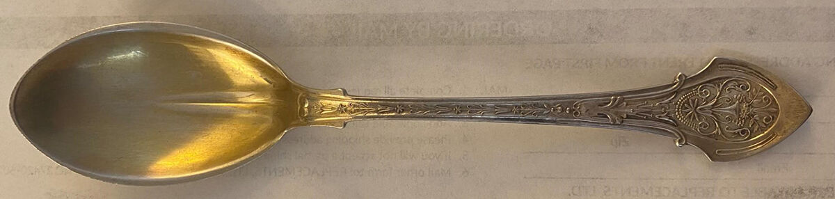 Angelo (Sterling, 1875) Ice Cream Spoon Individual by Wood & Hughes-1