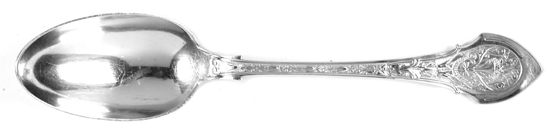 Angelo (Sterling, 1875) Tablespoon (Serving Spoon) by Wood & Hughes-1