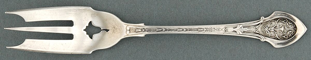 Angelo (Sterling, 1875) Old Style Pickle Fork by Wood & Hughes-1