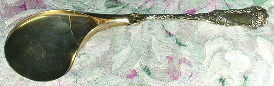 Daisy No. 7 (Sterling, 1880) Solid Fried Oyster Server by Wood & Hughes-1