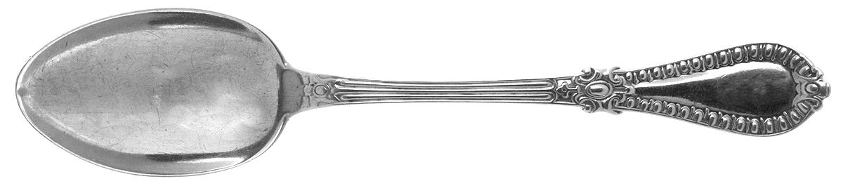 Gadroon (Sterling, 1860) Teaspoon by Wood & Hughes-1