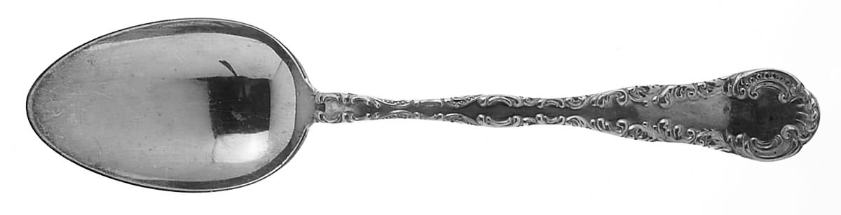 Louis XV (Sterling, 1880) Tablespoon (Serving Spoon) by Wood & Hughes-1