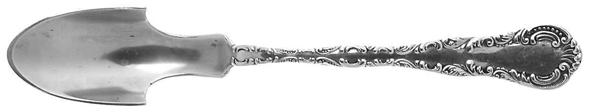 Louis XV (Sterling, 1880) Solid Cheese Scoop by Wood & Hughes-1