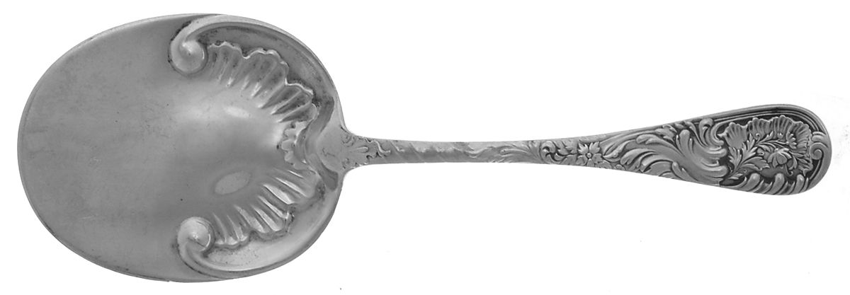 Louvre (Sterling, 1885) Solid Waffle Server by Wood & Hughes-1