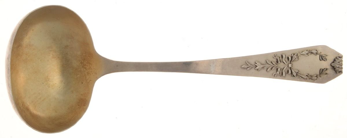 Madam Jumel (Sterling, 1908) Solid Gravy Ladle by Whiting Manf Co-1