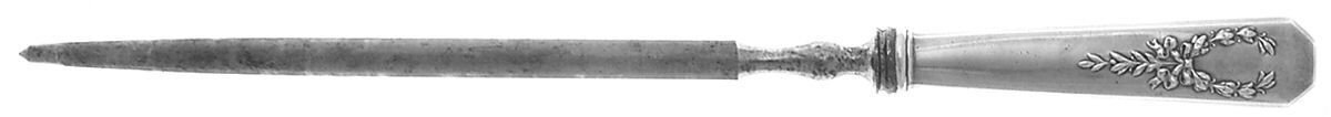 Madam Jumel (Sterling, 1908) Small Steel Rod Sharpener Knife by Whiting Manf Co-1