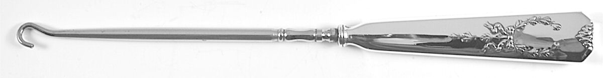 Madam Jumel (Sterling, 1908) Button Hook Hollow Handle Large by Whiting Manf Co-1