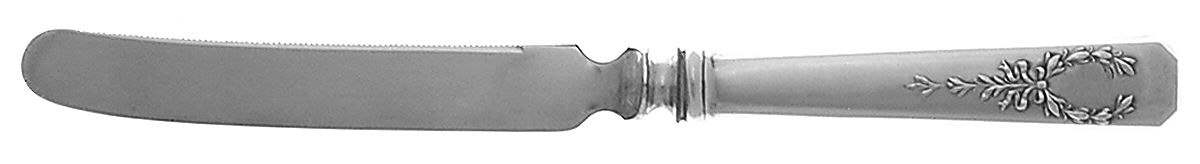 Madam Jumel (Sterling, 1908) Orange Knife with Silverplate Blade by Whiting Manf Co-1