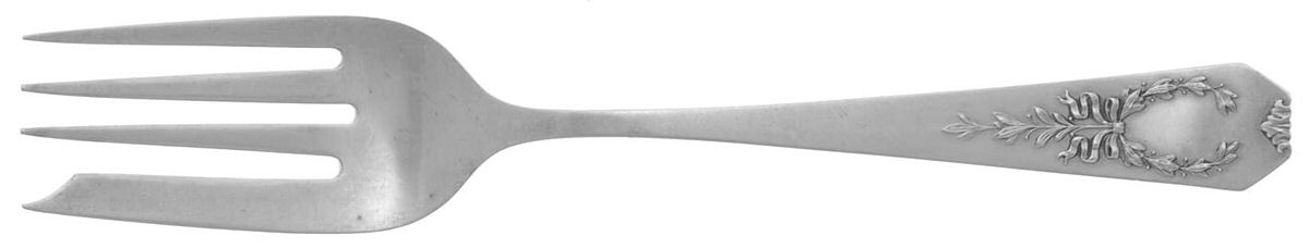 Madam Jumel (Sterling, 1908) Individual Solid Fish Fork by Whiting Manf Co-1