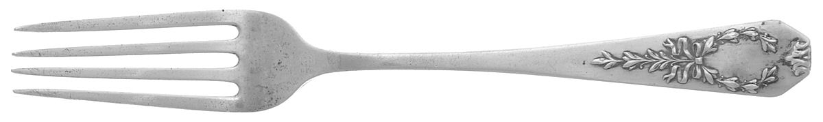 Madam Jumel (Sterling, 1908) Solid Youth Tea Fork by Whiting Manf Co-1