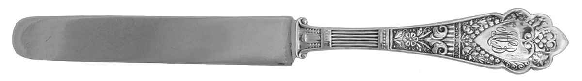 Murillo (Sterling, 1875) Solid Tea/Child Knife by Wood & Hughes-1